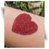 Paillette rouge pour tatouage