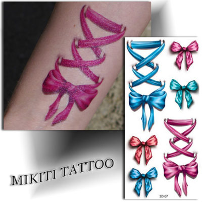 Tatouage temporaire réaliste 3D