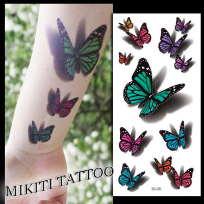 Tatouage temporaire papillon