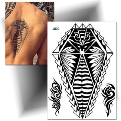 Tatouage éphémère Polynésien
