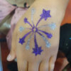 Tatouage paillette feux d'artifice