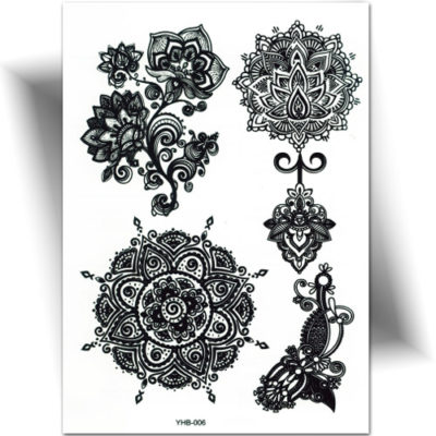 Tatouage temporaire mandala