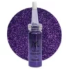 Paillettes biodégradables violettes de 10 g, parfaites pour le maquillage, les tatouages paillette et la décoration des ongles.