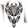 Tatouage raie manta polynésien