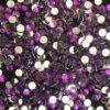 40 strass violets 4 mm – Image 2