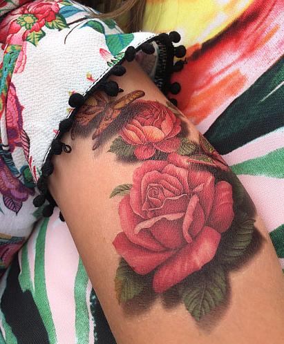 Tattoo éphémère effet 3D Mikiti Tatouage temporaire effet 3D