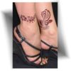 Tatouage temporaire-henné cœur