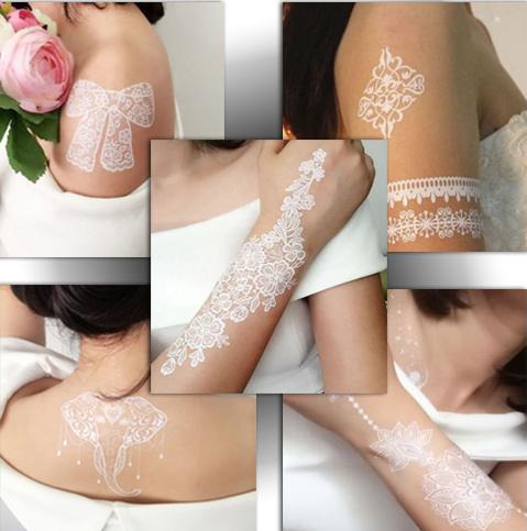 Tatouage temporaire mariage Tatouage éphémère effet dentelle