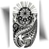 Tatouage-temporaire-bras-Maori