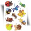 Tatouage insecte pailleté éphémère
