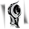Tatouage Maori tribal éphémère