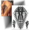Tatouage éphémère - bouclier Maori