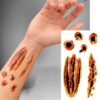 Tatouage blessures Halloween