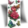 Tatouage fleur et papillon 3D