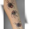 Tatouage temporaire araignée en 3D