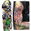 Tatouage temporaire manchette Halloween