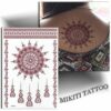 Tatouage temporaire henné