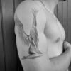 Tatouage ange femme éphémère