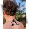 Tatouage montagne