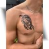 Tatouage éphémère Maori noir