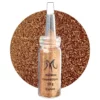 Paillette cosmétique biodégradable couleur cuivre pour maquillage, nail art et tatouages éphémères.