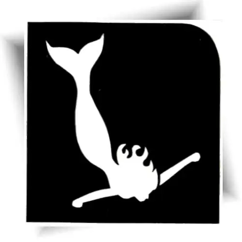 Pochoir sirène enchantée – Réalisez facilement un tatouage éphémère pour les enfants