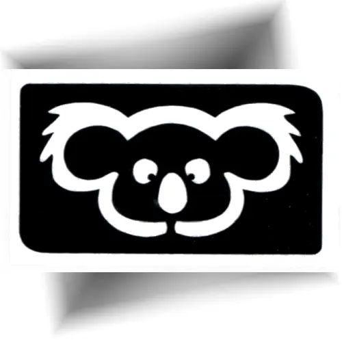 Pochoir koala