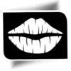 Pochoir tatouage lèvres – Créez un tatouage éphémère glamour, facilement.