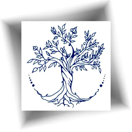 Tatouage semi-permanent arbre de vie : ultra-réaliste, logue tenue et résistant à l'eau.