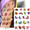 Tatouage enfant - insectes pailletés