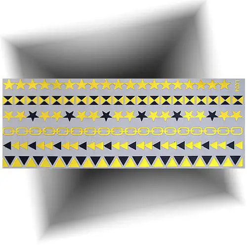 tatouage éphémère cheville doré effet bijou