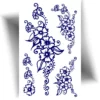 Laissez-vous séduire par le tatouage henné fleuris au jagua. 4 magnifiques motifs floraux à appliquer où vous voulez, pour une touche d’élégance qui dure 8 à 15 jours.
