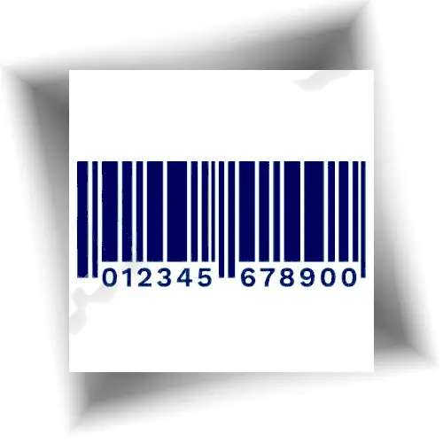 Tatouage semi-permanent code-barres au jagua