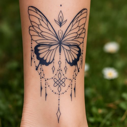 Tatouage semi-permanent, waterproof et réaliste, à base de jagua.