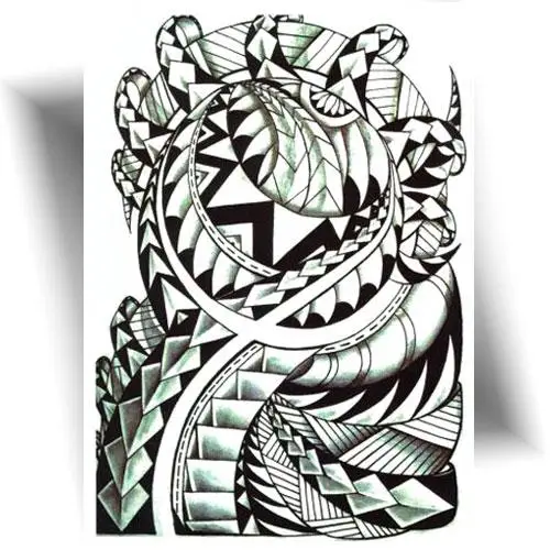 Exprimez votre esprit polynésien avec ce tatouage temporaire Tahitien?