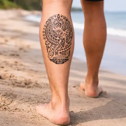 tatouages-tahitien-ephemere-mikiti Tatouages temporaires polynésiens et maoris – motifs tribaux inspirés des cultures du Pacifique